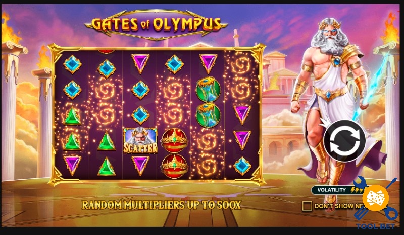 Gates of Olympus hấp dẫn trong top game nổ hũ với đồ họa tuyệt đẹp