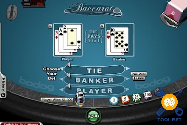 Bí quyết chơi Baccarat hay nhờ né cửa Hòa 