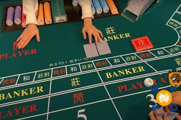 Game bài Baccarat có 3 cửa: Banker, Player và Tie